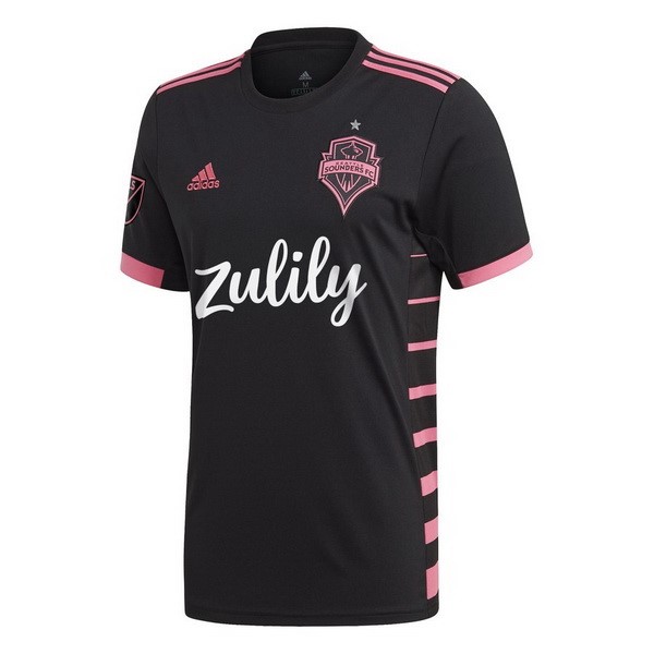 Camiseta Seattle Sounders Segunda equipo 2019-20 Negro